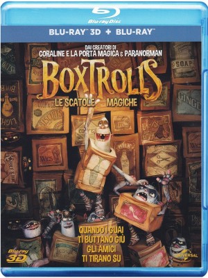 Boxtrolls - Le scatole magiche Recensione Blu-ray