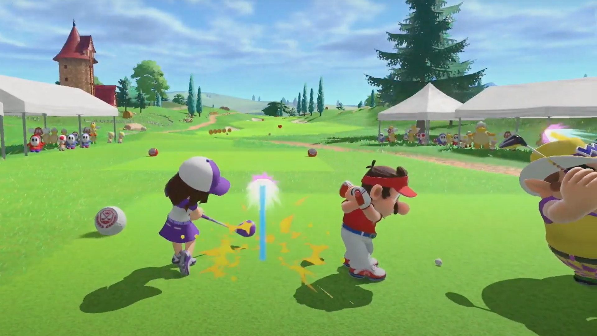 mario golf super rush trailer