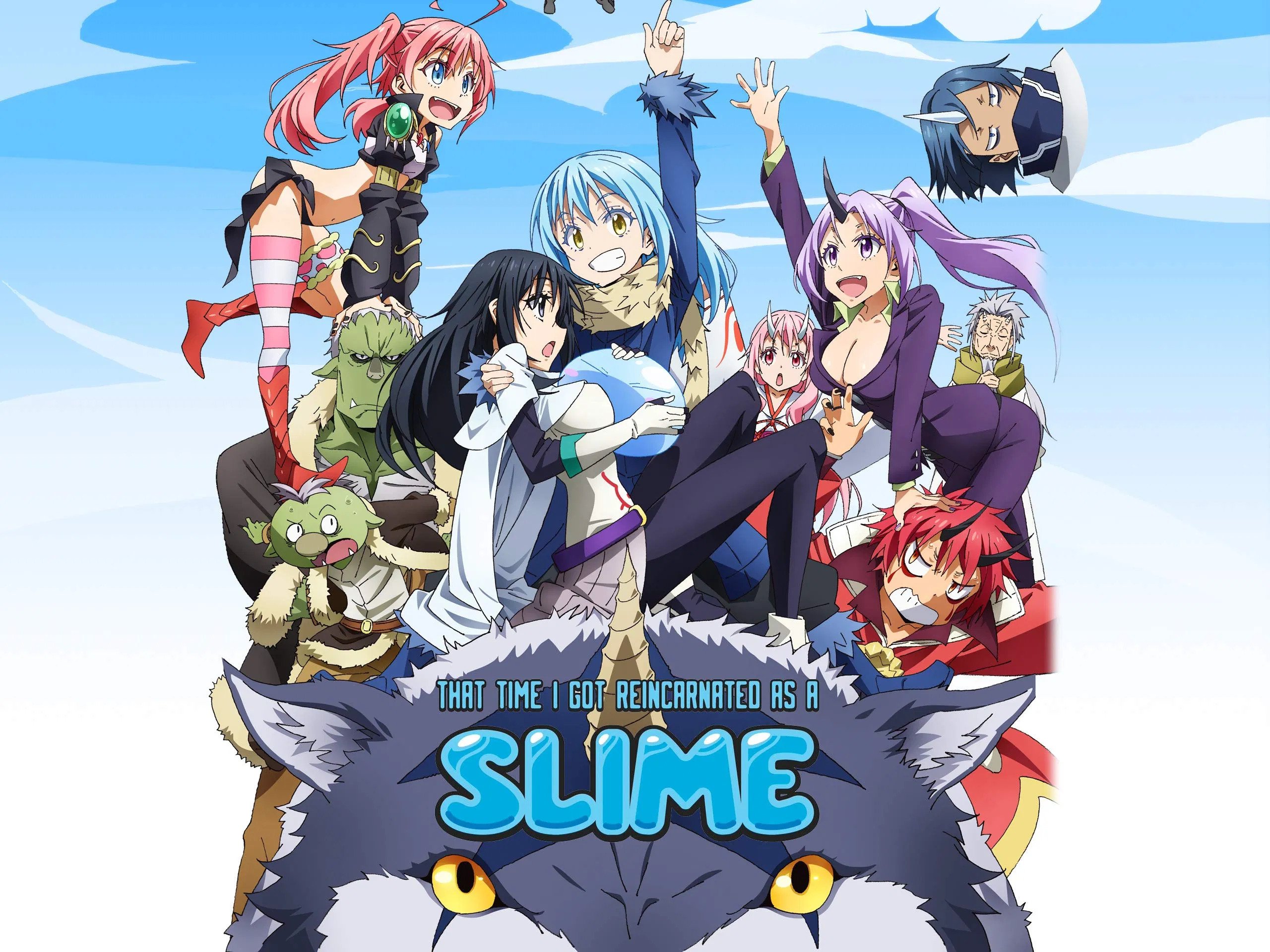 Blue-haired elf girl from "That Time I Got Reincarnated as a Slime" - wide 1