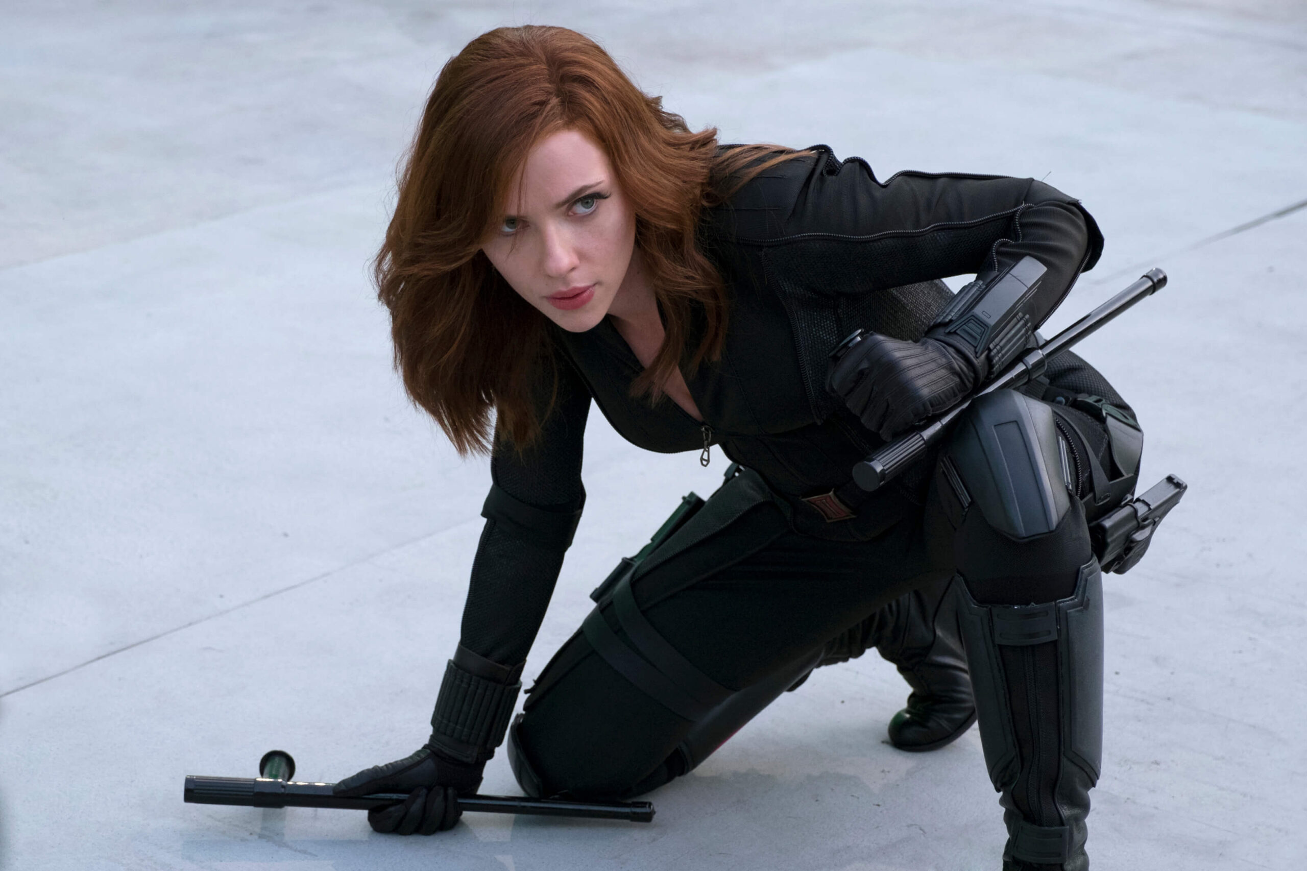 black widow scarlett johansson addio