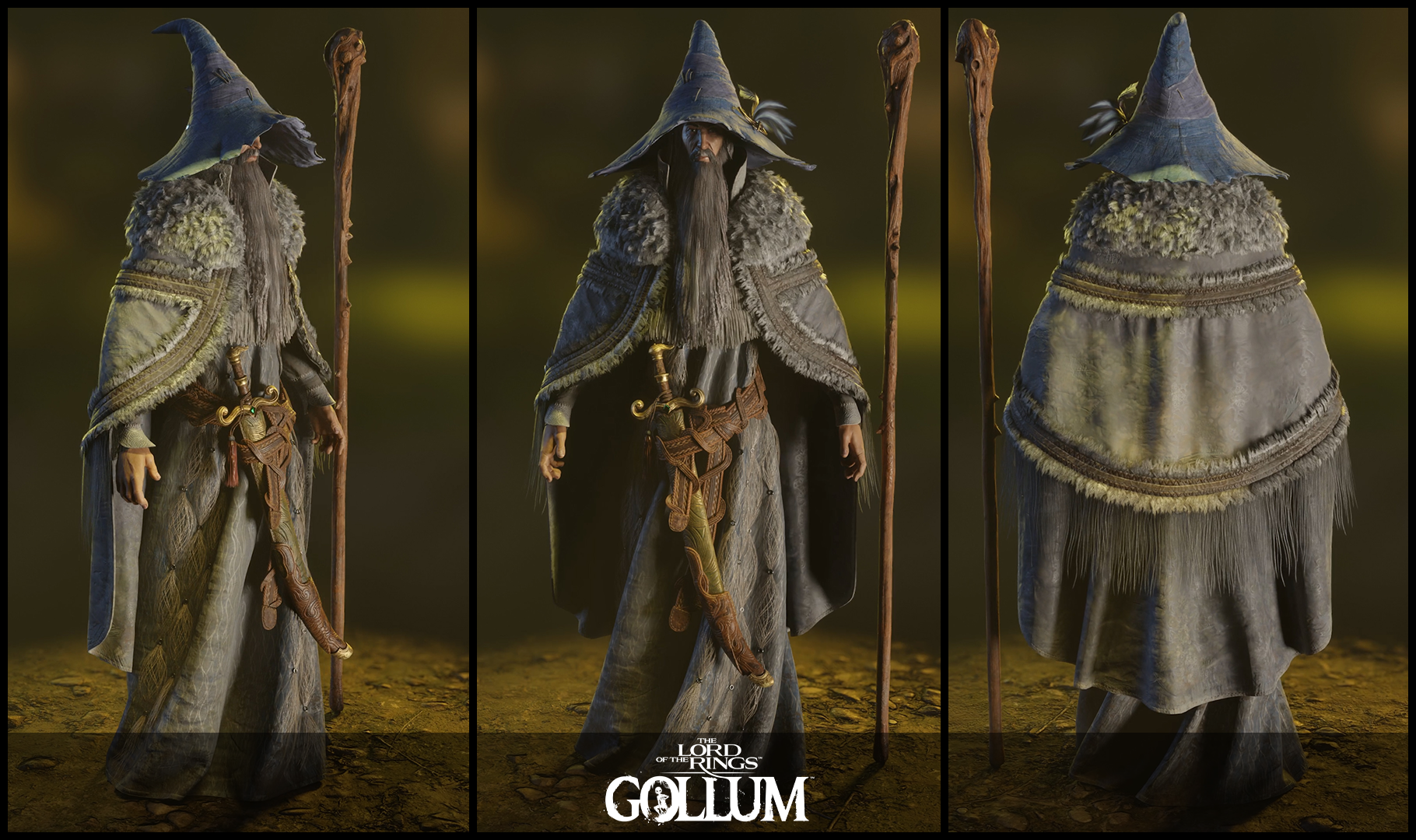 lord rings gollum gandalf