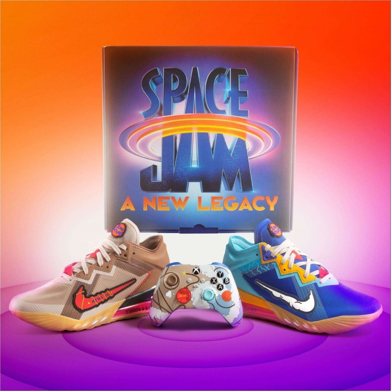 space jam bundle controller scarpe