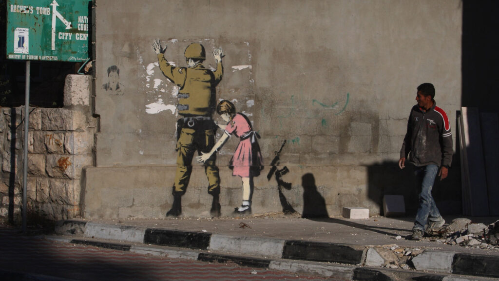 banksy arte ribellione