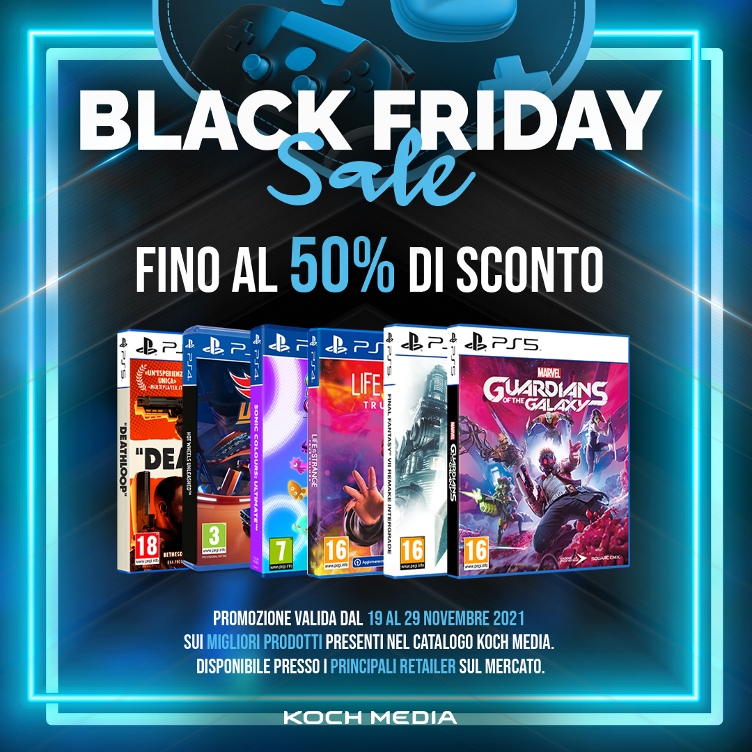 black friday 2021 videogiochi