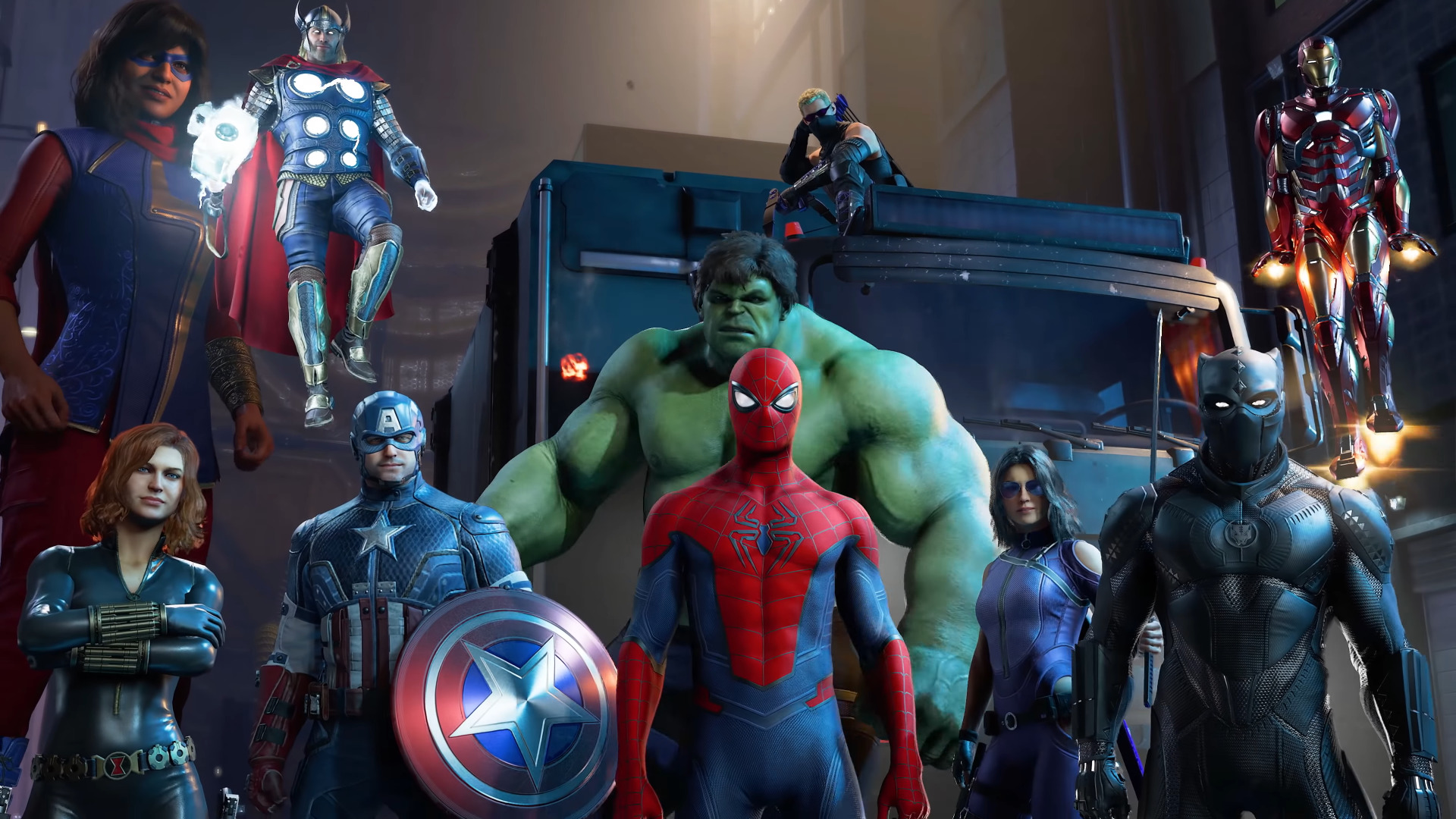 marvel's avengers spider-man trailer