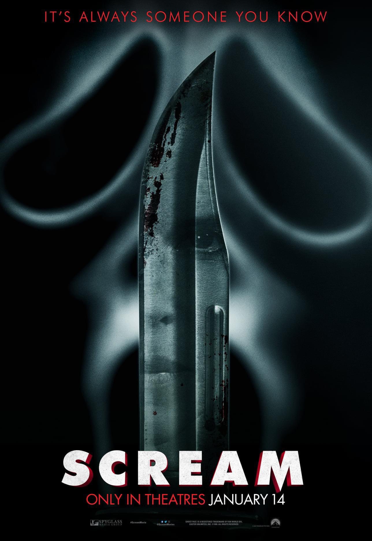 scream poster nuovo film