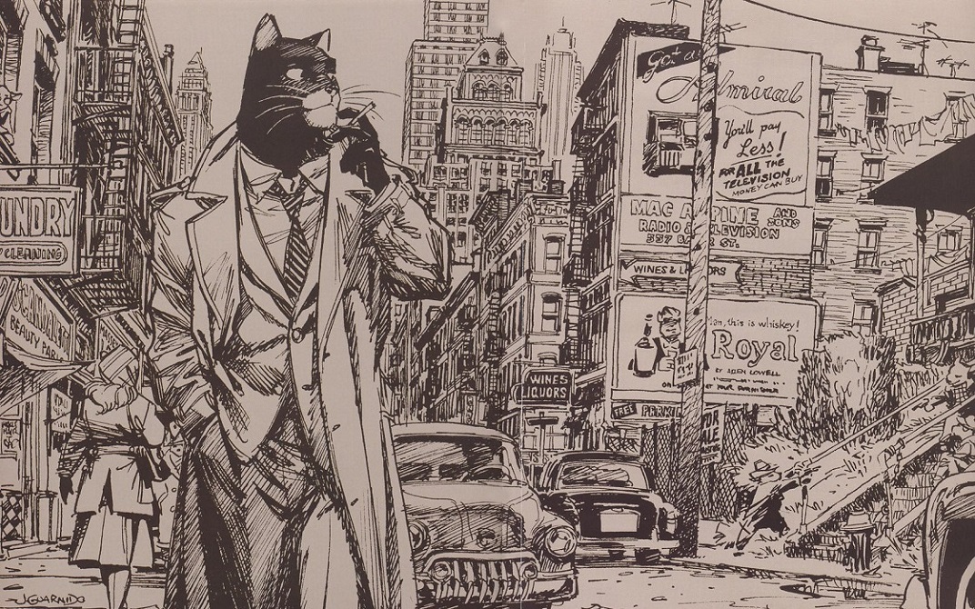 Blacksad fumetto