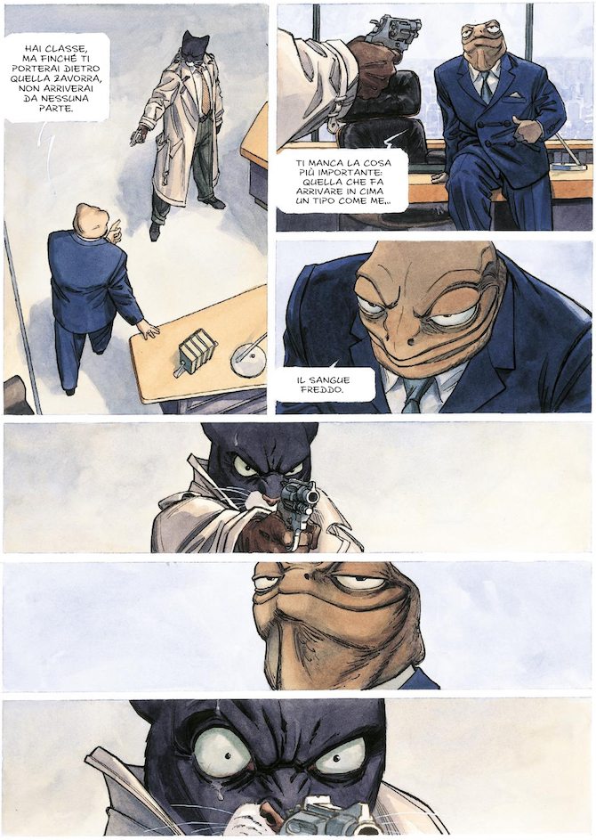 Blacksad fumetto