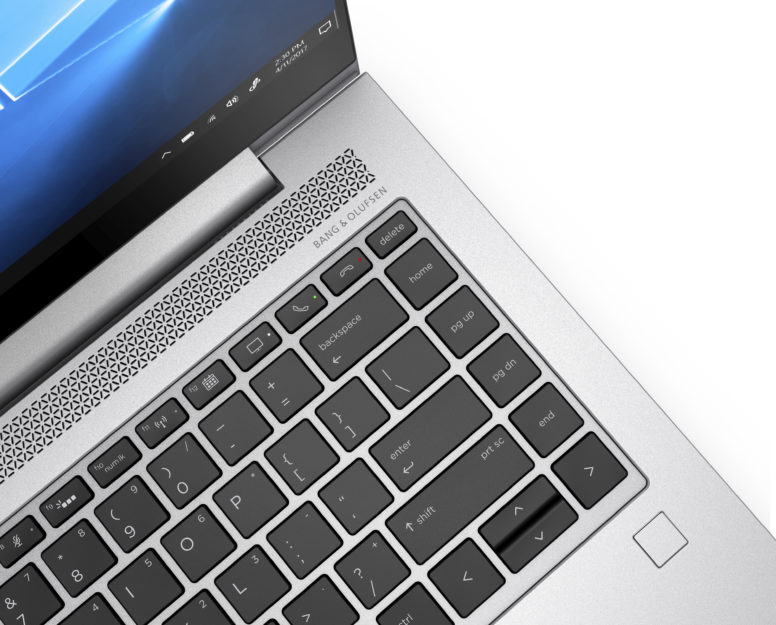HP EliteBook 745 G5_Keyboard Top Down