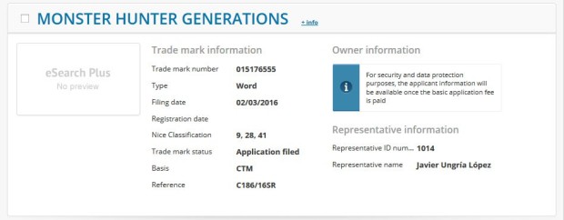 Monster-Hunter marchio