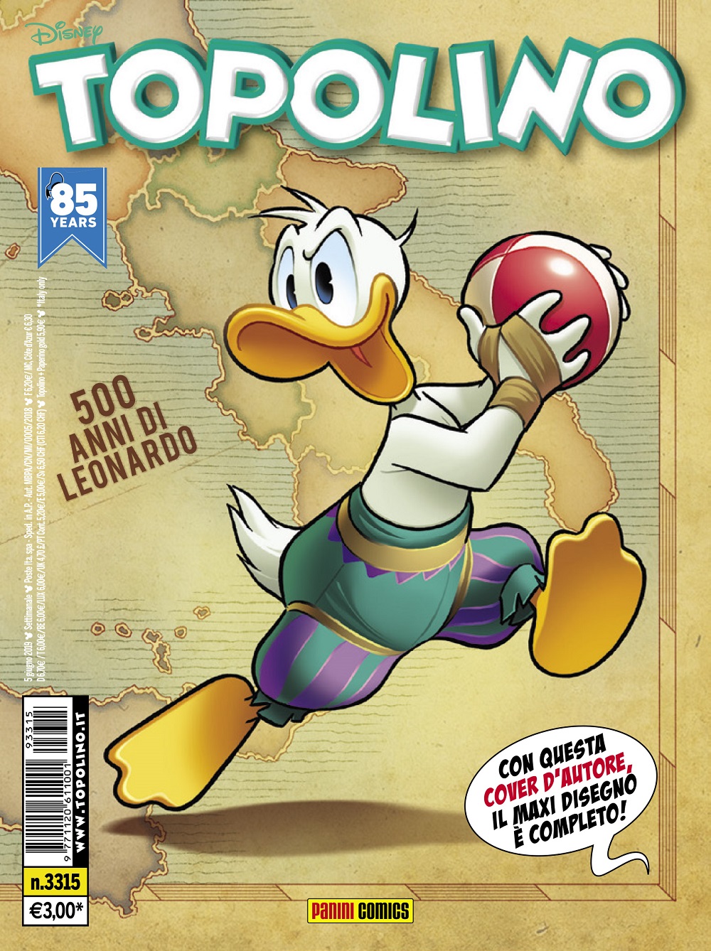 Paperino 85 anni