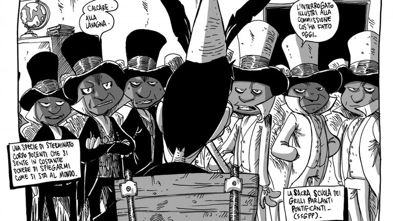 Scuola pizze in faccia professor Calcare 4