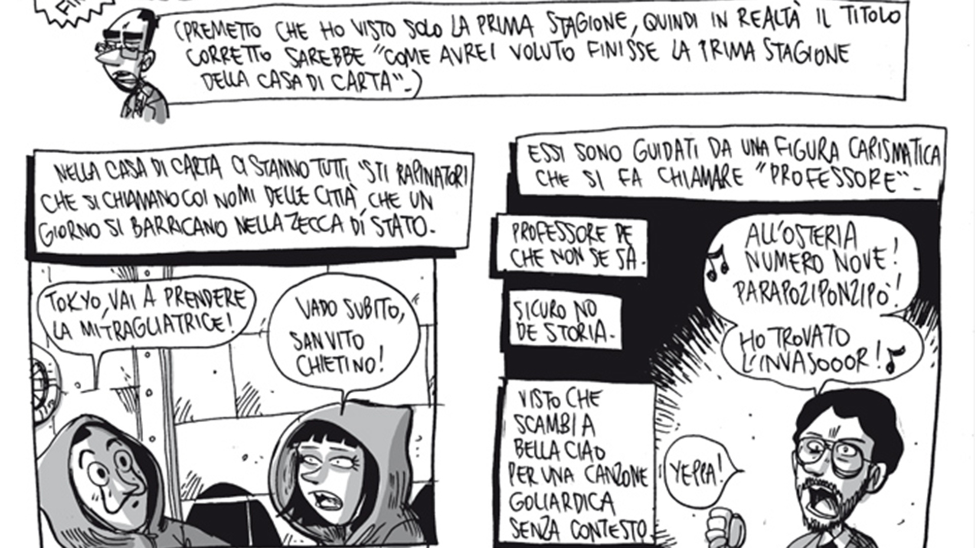 Scuola pizze in faccia professor Calcare 6