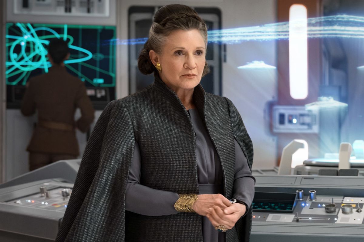 ascesa skywalker leia