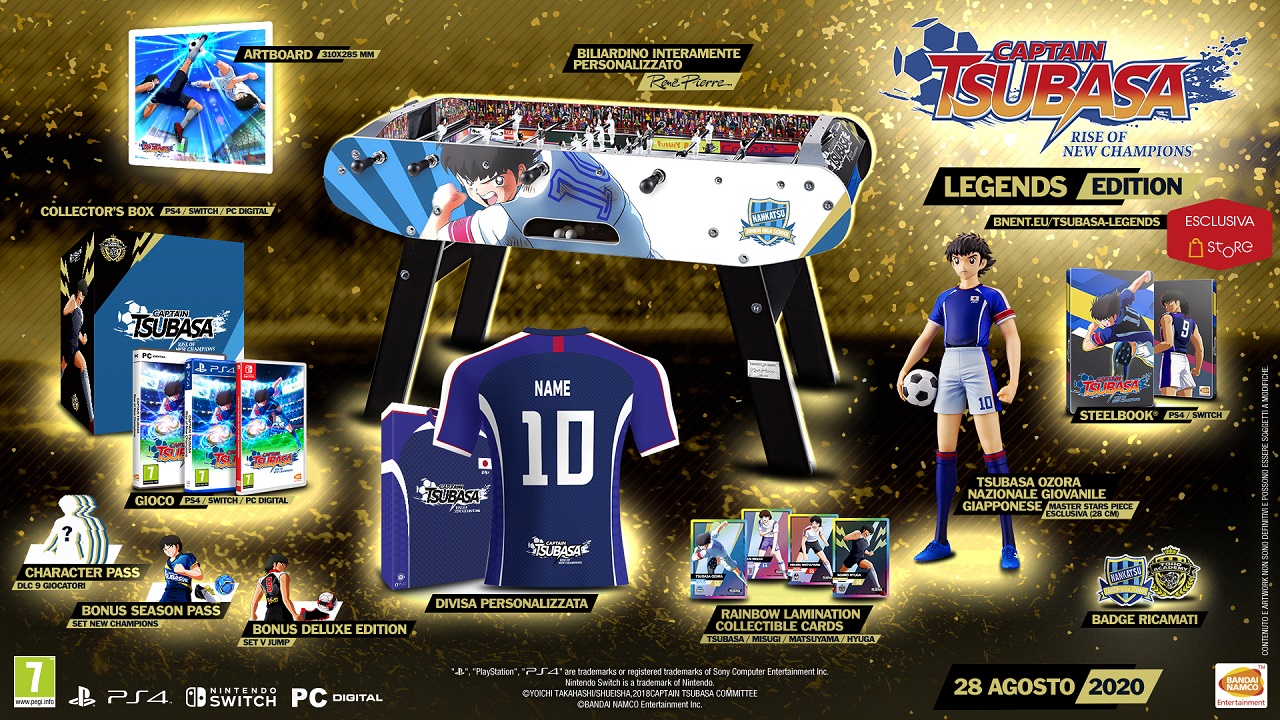 captain tsubasa data uscita