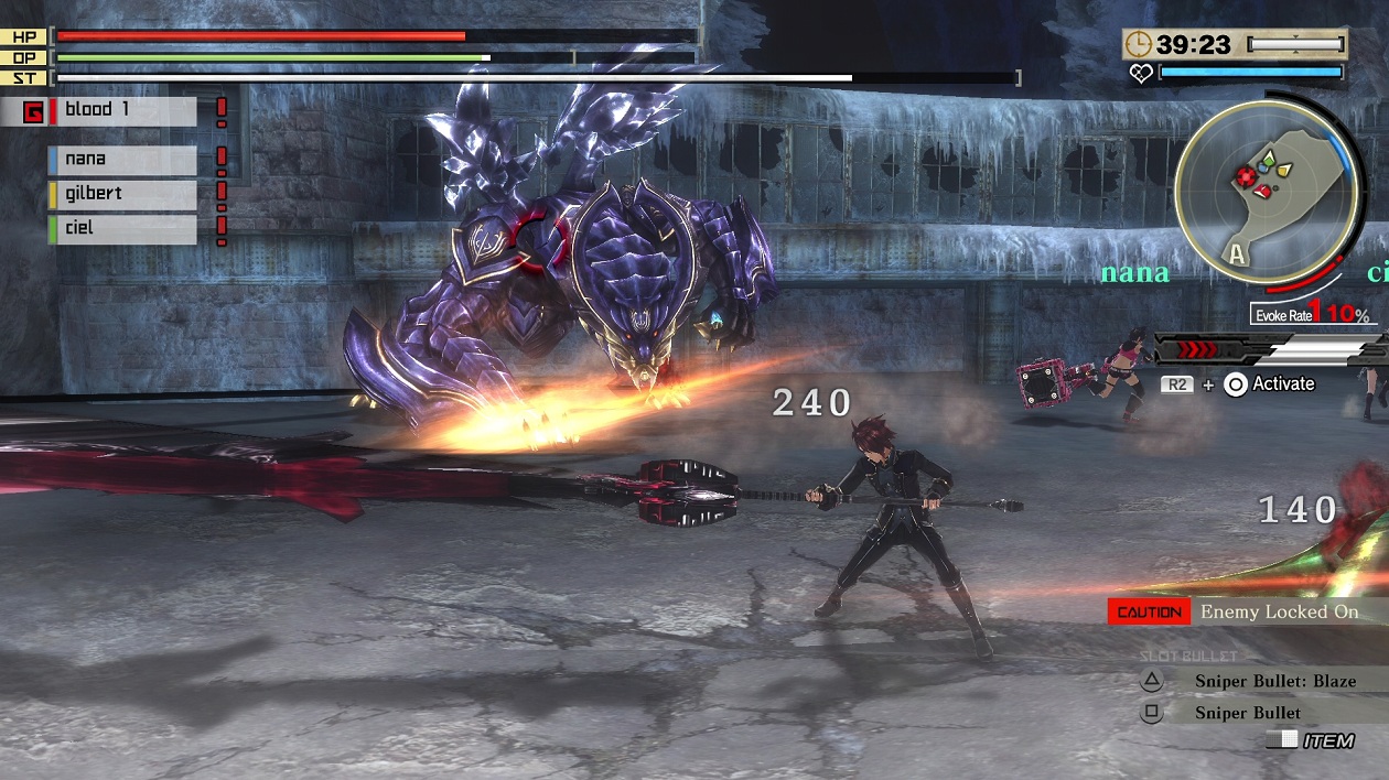 god eater gameplay