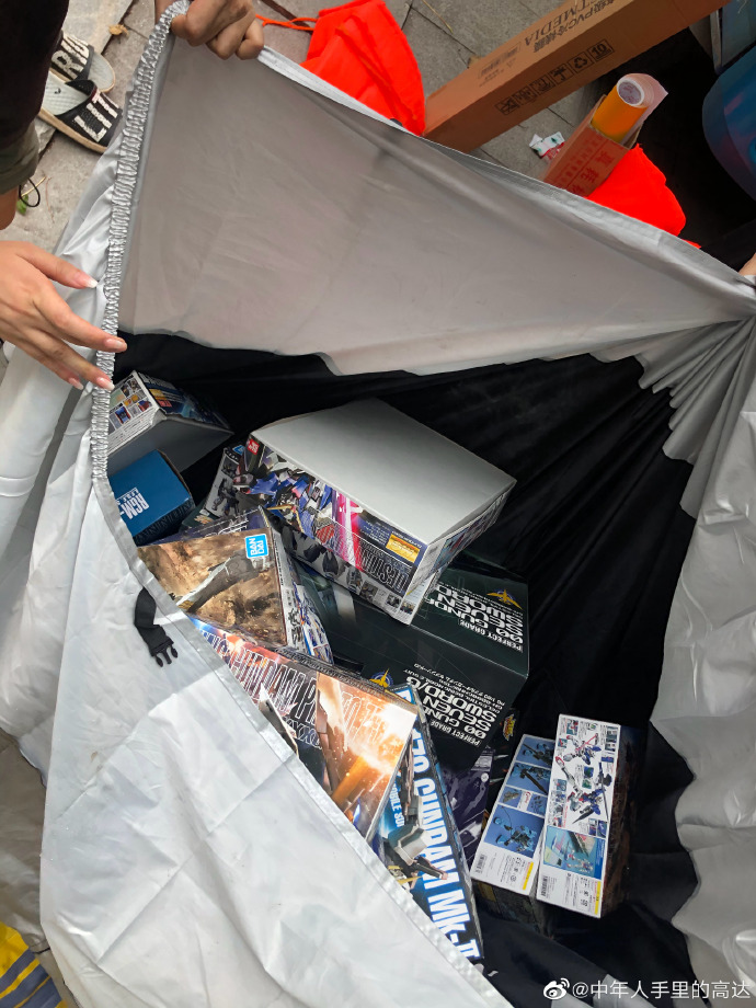 gundam action figure alluvione