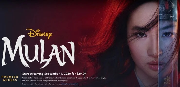 mulan gratis disney plus