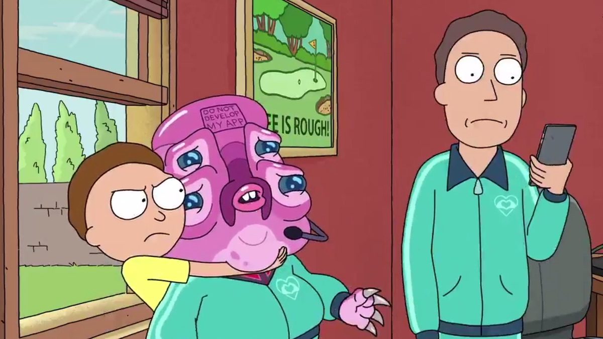 rick morty fan apparire episodio