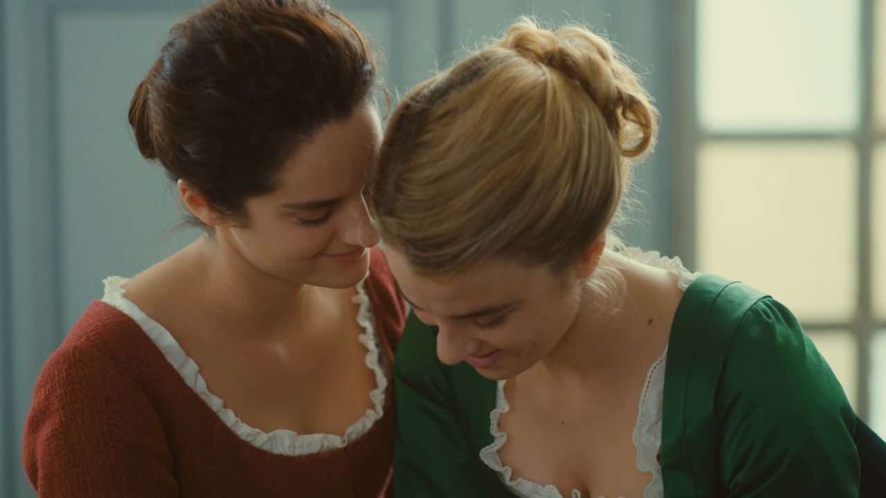 ritratto della giovane in fiamme