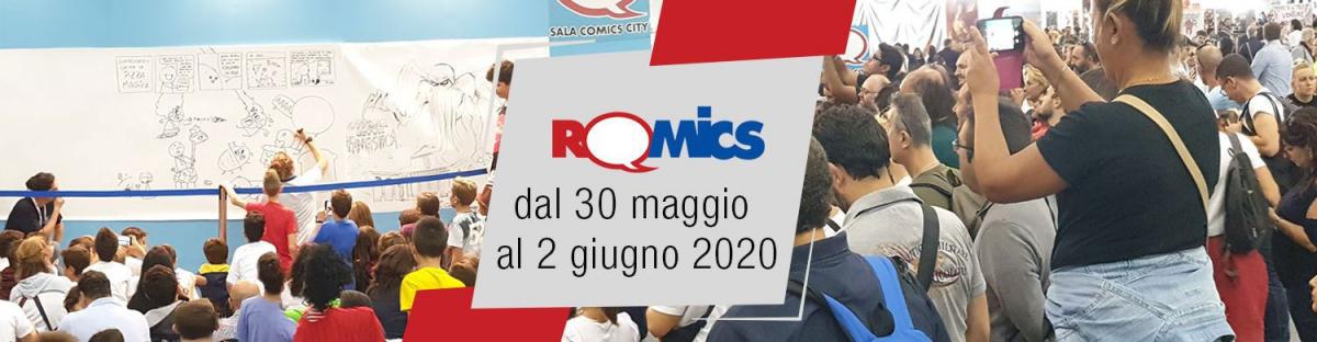 romics 2020 rimandato