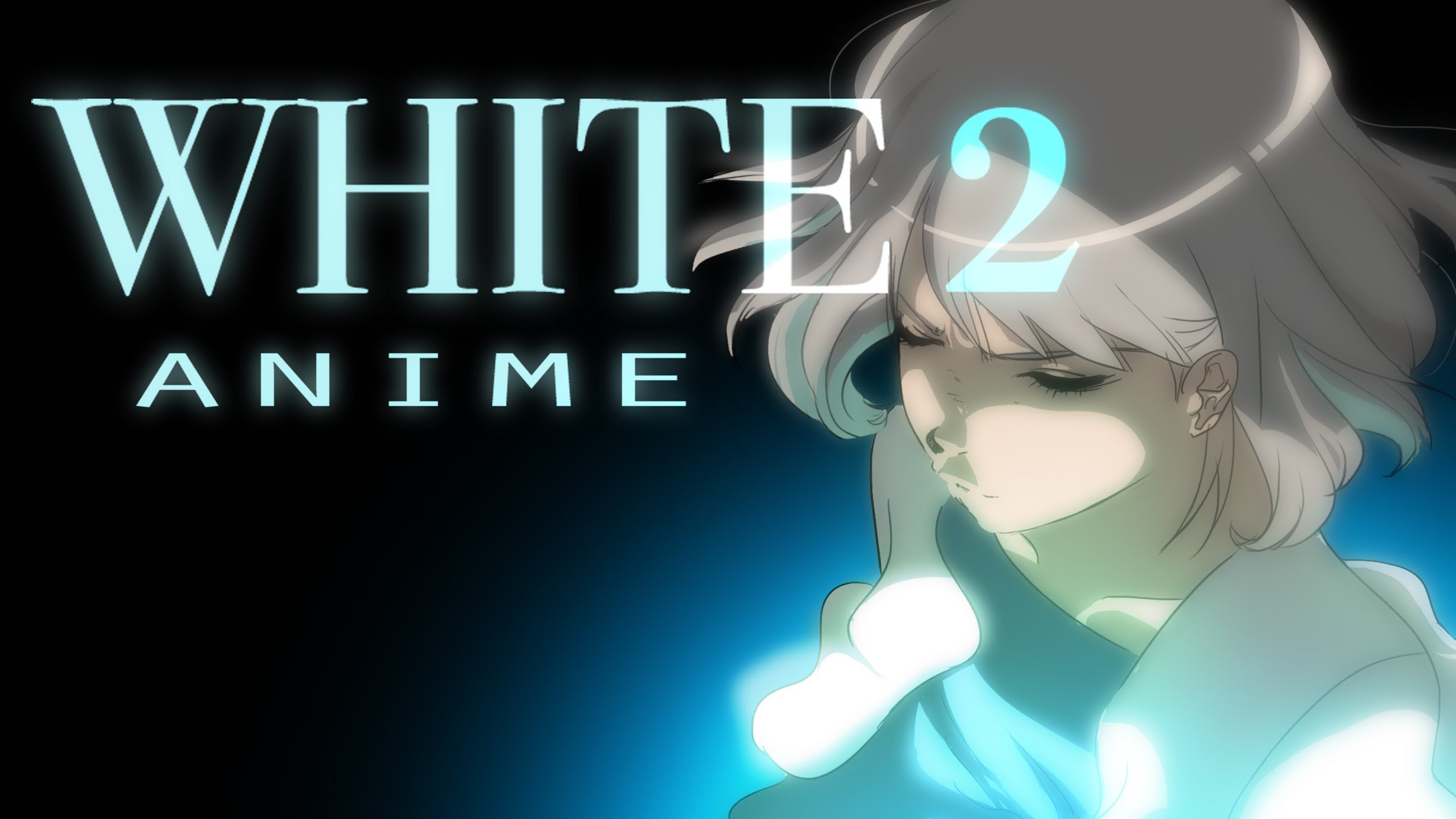 white anime